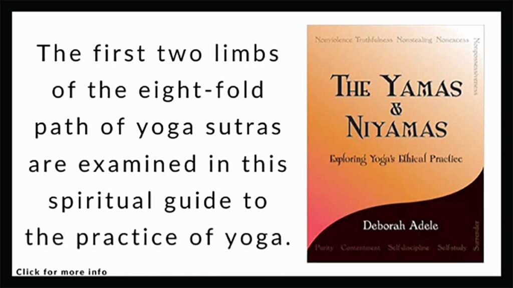 best yoga books for beginners - yamas and niyamas