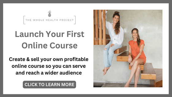 Online Courses Yoga Business Plan - The Whole Health Project - Launch Your First Online Course