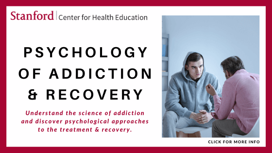 Continuing Education for Mental Health Professionals - Psychology of Addiction and Recovery