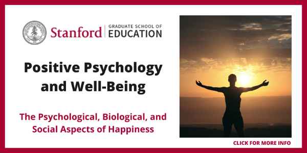 continuing education for mental health professionals - Stanford University Positive Psychology and Well-Being