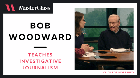 list of best masterclass classes - Bob Woodward Teaches Investigative Journalism