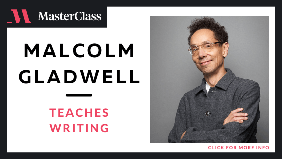 list of best masterclass classes - Malcom Gladwell Teaches Writing