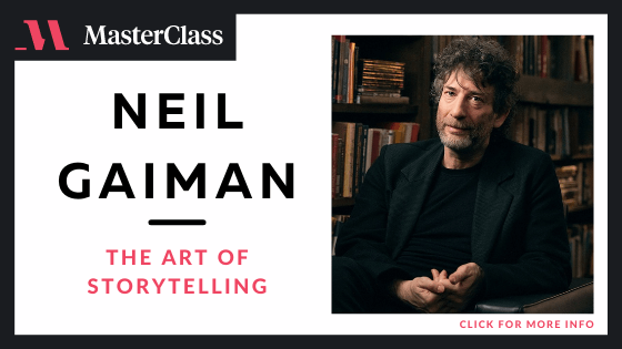 list of best masterclass classes - Neil Gaiman Teaches the Art of Storytelling
