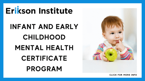 Early Childhood Mental Health Certification - Infant and Early Childhood Mental Health Certificate Program from Erikson Institute