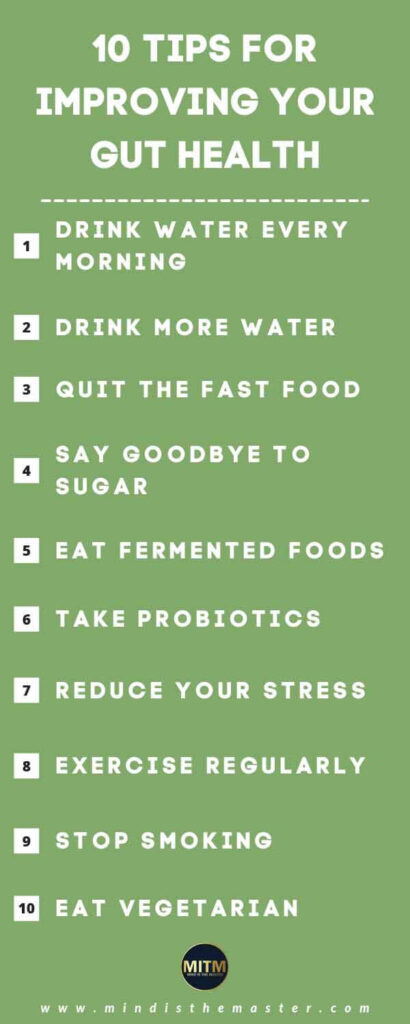 10 Tips for Improving Your Gut Health