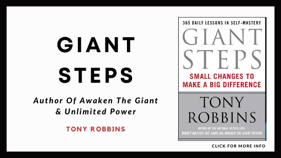 Tony Robbins Books - Giant Steps