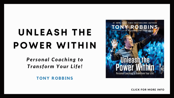 Tony Robbins Books - Unleash the Power Within - Personal Coaching to Transform Your Life!