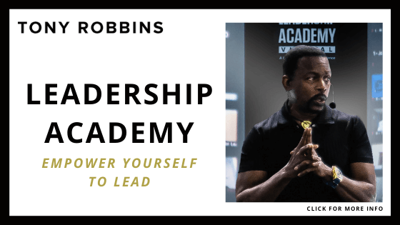why is tony robbins so popular - leadership academy