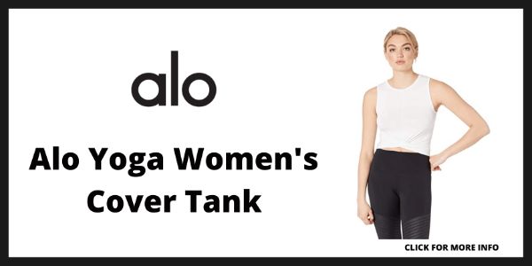 yoga tops that dont ride up - Alo Yoga Women's Cover Tank
