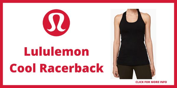 yoga tops that dont ride up - Lululemons Cool Racerback