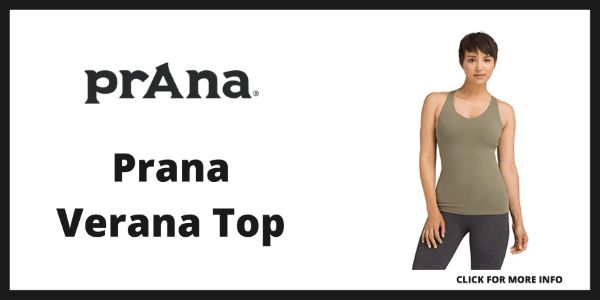 yoga tops that dont ride up - Prana Verana Top