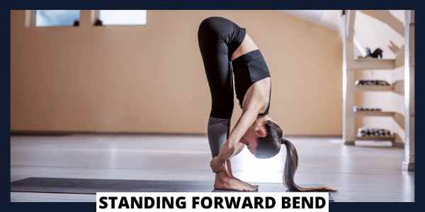 Hatha Yoga Poses For Beginners - Standing Forward Bend