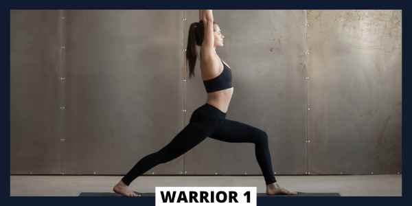 Hatha Yoga Poses For Beginners - Warrior 1