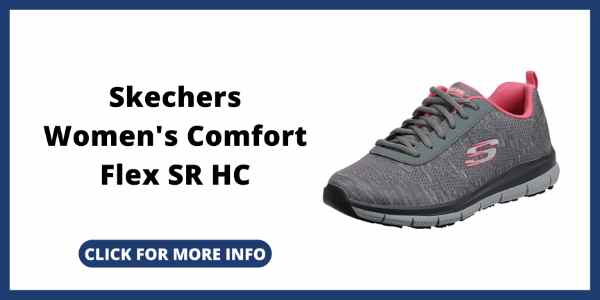 Shoes for Dental Technicians and Assistants - Skechers Women's Comfort Flex SR HC Pro-Health Care