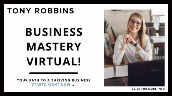 Tony Robbins seminar - Business Mastery