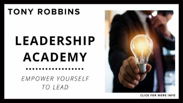 Tony Robbins seminar - Leadership Academy