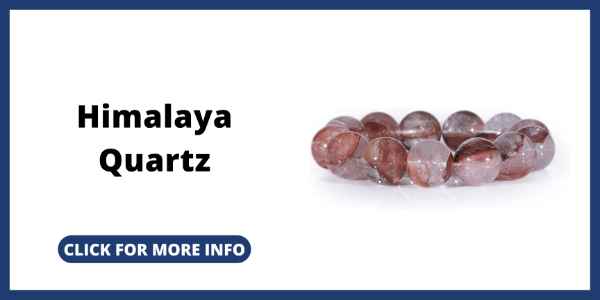 Chakra Bracelets with Real Stones - Himalayan Quartz P10 Pink Samadhi Quartz