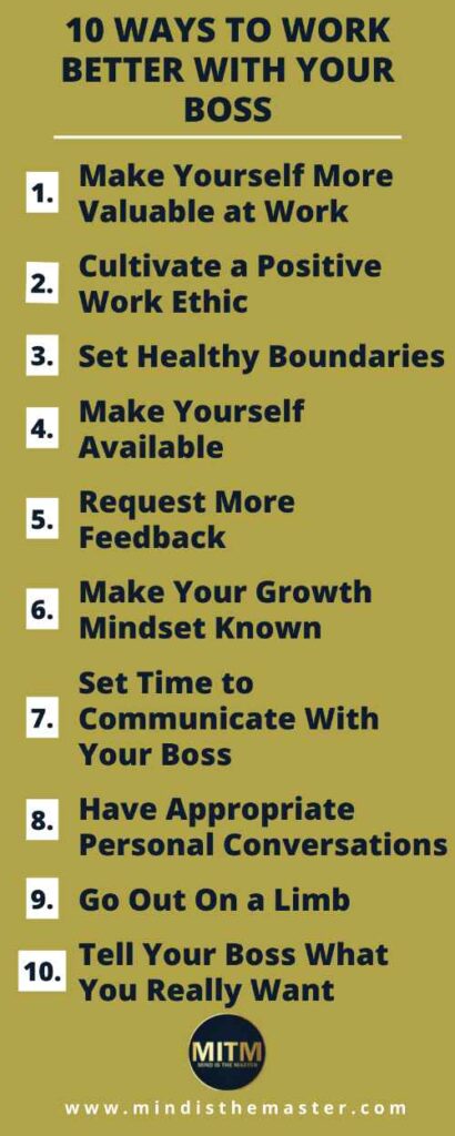 Ways to Work Better With Your Boss - info