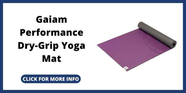 best yoga mats - Gaiam Performance Dry-Grip Yoga Mat