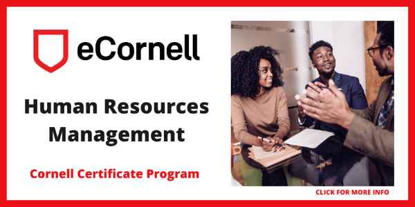 Best Human Resources Certification Online - Human Resources Management by eCornell