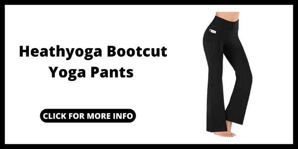 Best Yoga Dress Pants - Heathyoga Bootcut Yoga Pants