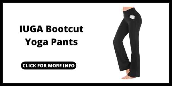 Best Yoga Dress Pants - IUGA Bootcut Yoga Pants