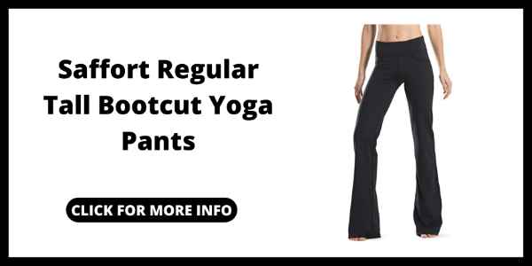 Best Yoga Dress Pants - Saffort Regular Tall Bootcut Yoga Pants