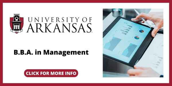 Best Business Administration Degree Online - University of Arkansass B.B.A. in Management