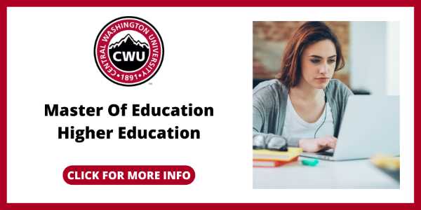 Best Higher Education Certification Programs Online - Master of Education Higher Education