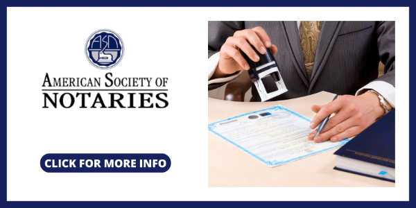 Public Notary Certifications Online - American Society of Notaries