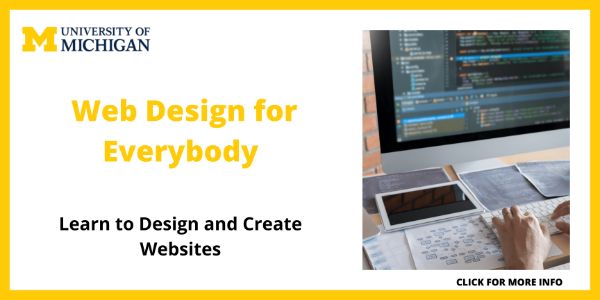best online certification for web development - Web Design for Everybody