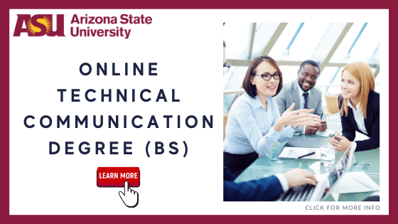 online degree programs - Arizona State University - Technical Communications