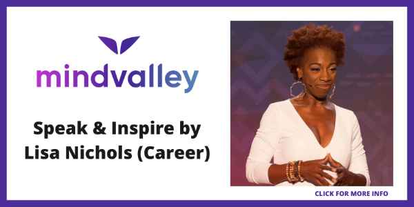 Best Courses on Mindvalley - Speak & Inspire by Lisa Nichols (Career)