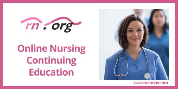 continuing education courses online for nurses