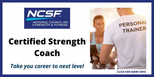 Strength and Conditioning Coach Certifications Online - Certified Strength Coach by NCSF