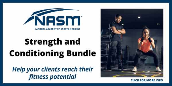 Strength and Conditioning Coach Certifications Online - Strength and Conditioning Bundle by NASM