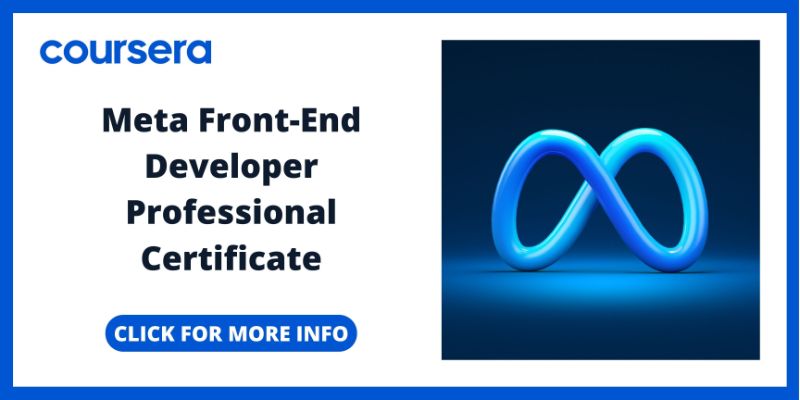 Meta Front-End Developer Professional Certificate - Meta Front End