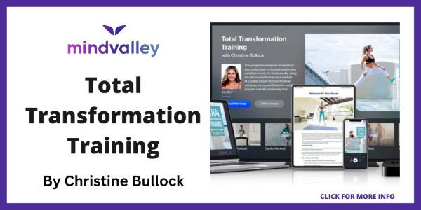 Mindvalley Physical Health Fitness Programs - Total Transformation Training