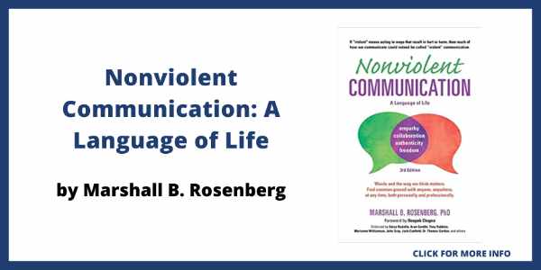 great books to read to improve relationships - Nonviolent Communication