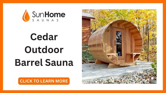 Best Barrel Saunas - SunHome Cedar
