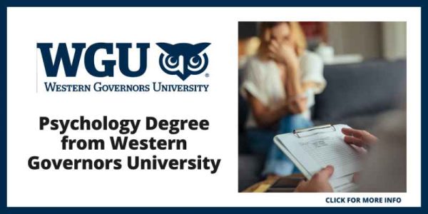 Online Degree in Psychology - Online Psychology Degree from Western Governors University
